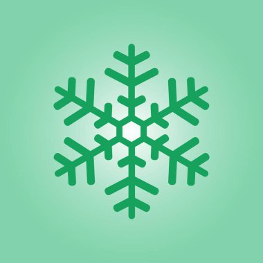 Kar tanesi simgesi. Yılbaşı Dekorasyonu. Tüm Noel ve yeni yıl kutlamak için.