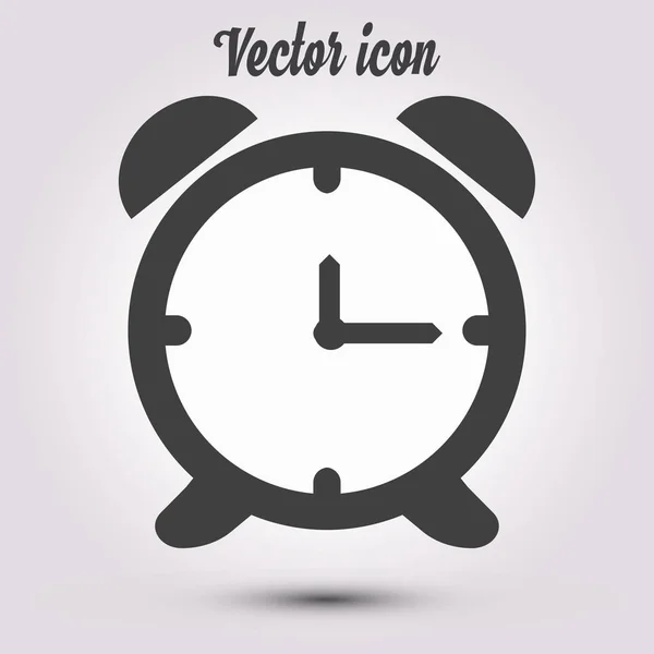 Часы Работы День Часовое Лицо Плоский Дизайн — стоковый вектор