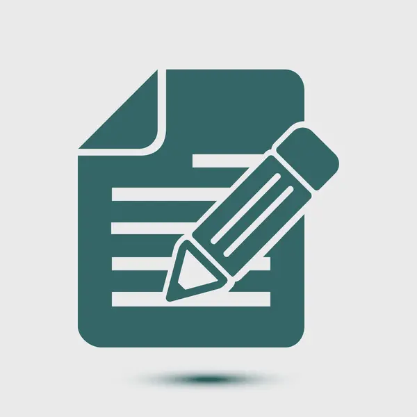 Haz Una Petición Llenar Documentos Escriba Los Datos Documento — Archivo Imágenes Vectoriales