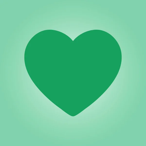 Valentinsherz Symbol Zeichen Der Liebe Inhaltsbewertung Verbessern — Stockvektor