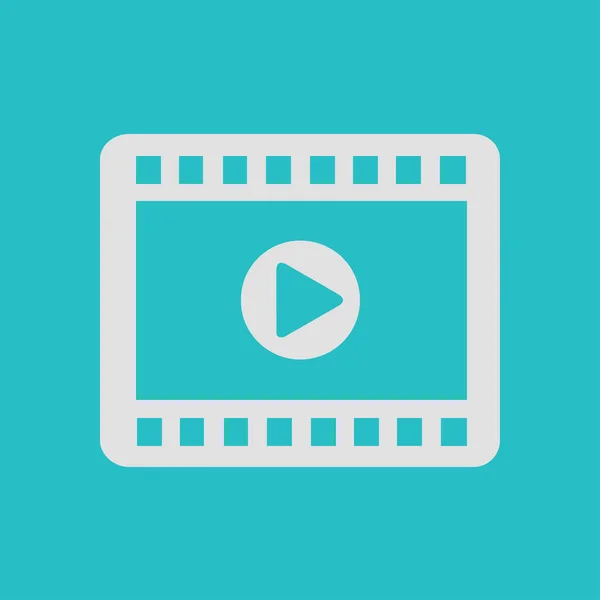 Film speler symbool. — Stockvector