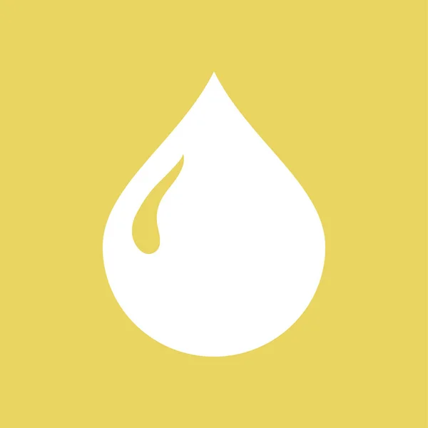 Carácter Aceite Icono Del Petróleo Donación Sangre Estilo Plano — Vector de stock