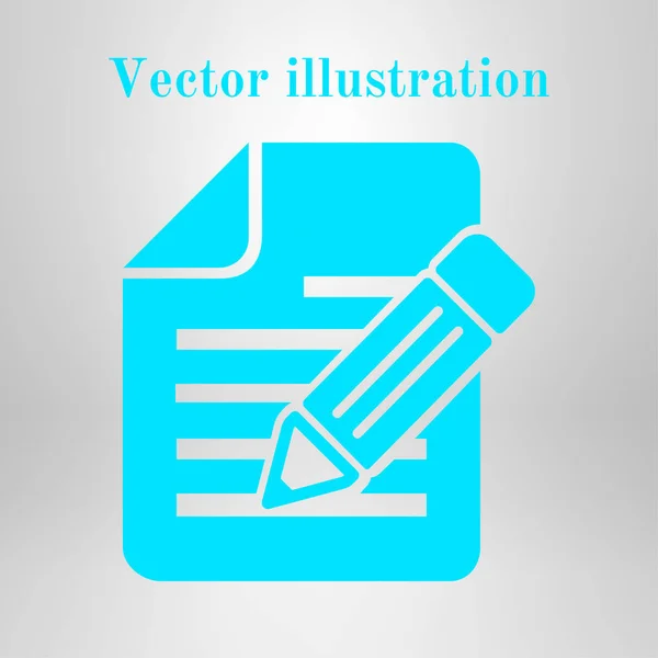 Make Request Fill Documents Write Data Document — Stock Vector