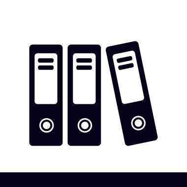 Evrak ve belgeler Office klasörler. Arşiv klasör simgesi. 