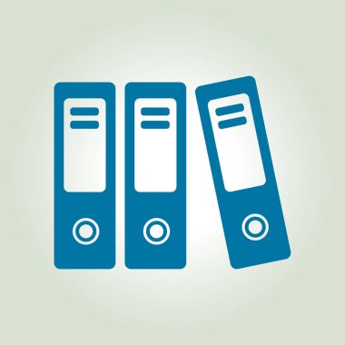 Evrak ve belgeler Office klasörler. Arşiv klasör simgesi. 