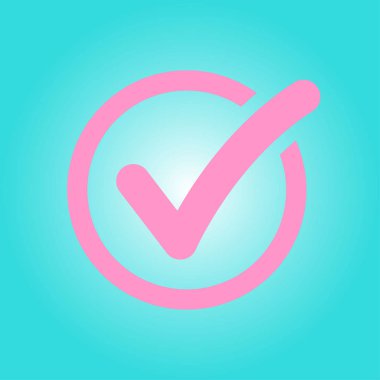 Liste düğme simgesini denetleyin. Onay işareti, yuvarlak işareti.