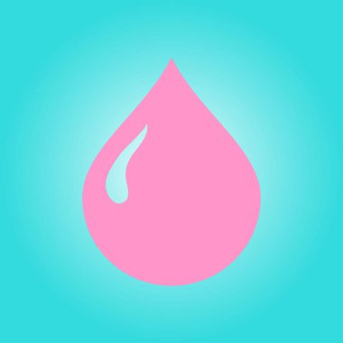 Petrol karakter. Petrol simgesi. Kan bağışı. Düz stil.