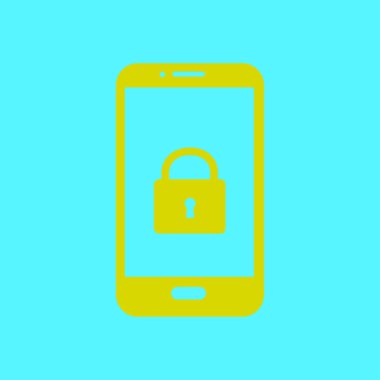 Internet güvenlik kavramı simgesi. Kimlik ve koruma simgesi.