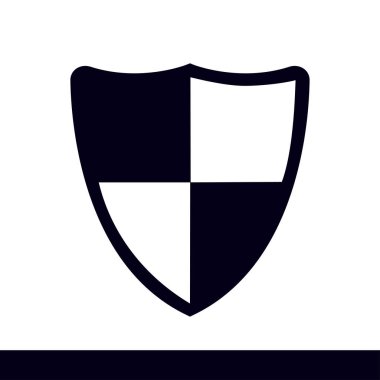 Kalkan kutsal kişilerin resmi. Koruma kavramı. Algılamak ve bilgisayar virüsleri yok etmek için tasarlanmış yazılım.