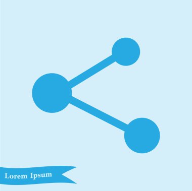 Pay işareti kutsal kişilerin resmi. Düz tasarım stili vektör.