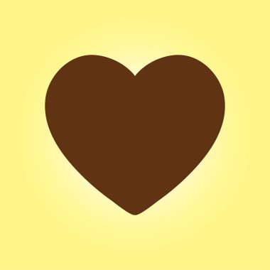 Sevgililer kalp simgesi. Aşk işareti. İçerik derecelendirme geliştirmek.