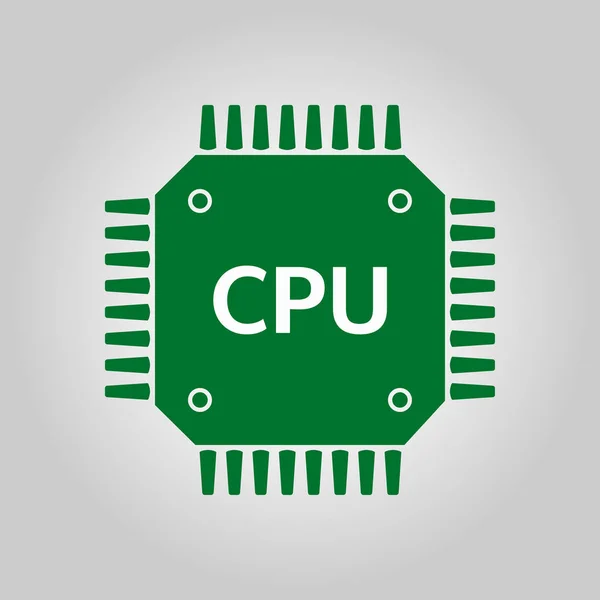 Icona Del Circuito Stampato Schema Tecnologico Simbolo Quadrato Stile Design — Vettoriale Stock