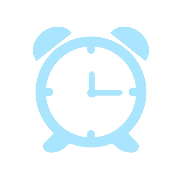 Часы Работы День Часовое Лицо Плоский Дизайн — стоковый вектор