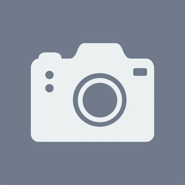 Foto Camera Symbool Pictogram Met Teken Voor Dslr Camera Digitale — Stockvector