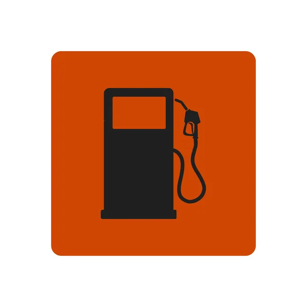 Simple Icon Gasoline Pump Nozzle Vector Illustration — Stock Vector