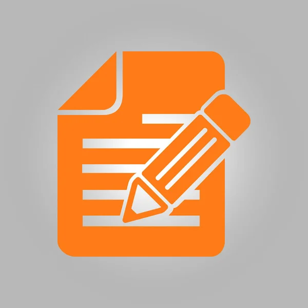 Einen Antrag Stellen Dokumente Ausfüllen Die Daten Das Dokument Schreiben — Stockvektor