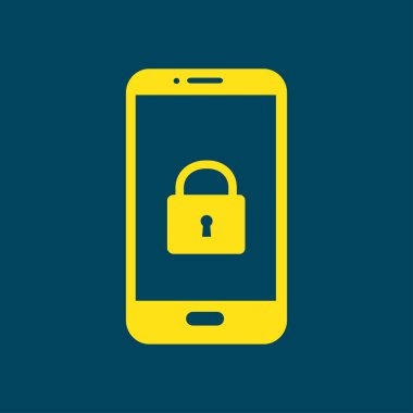 Internet güvenlik kavramı simgesi. Kimlik ve koruma simgesi.