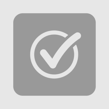 Liste düğme simgesini denetleyin. Onay işareti, yuvarlak işareti.