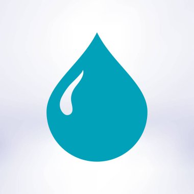 Petrol karakter. Petrol simgesi. Kan bağışı. Düz stil.