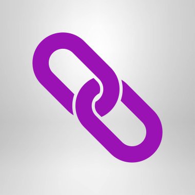 Zincir işareti simgesi.