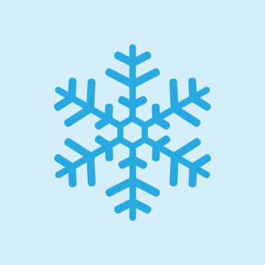 Kar tanesi simgesi. Yılbaşı Dekorasyonu. Tüm Noel ve yeni yıl kutlamak için.