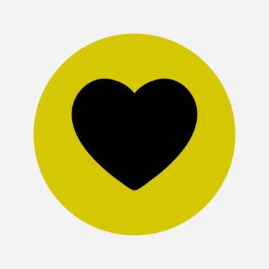 Sevgililer kalp simgesi. Aşk işareti. İçerik derecelendirme geliştirmek.