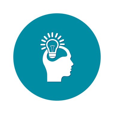 Yaratıcı fikirler ampul kavramı. Fikirler simgesi.