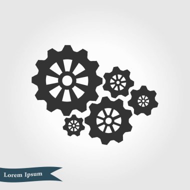 Simge vites. Dişli Teknik simgesini