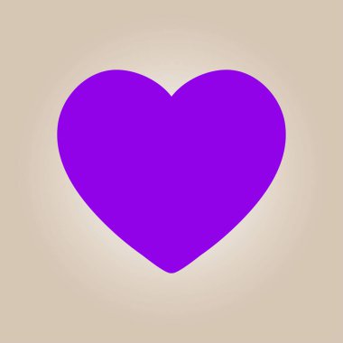 Sevgililer kalp simgesi. Aşk işareti. İçerik derecelendirme geliştirmek.