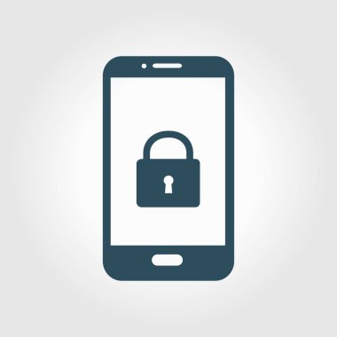 Internet güvenlik kavramı simgesi. Kimlik ve koruma simgesi.