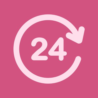 Saat saat etrafında bir gün simgesini açın..