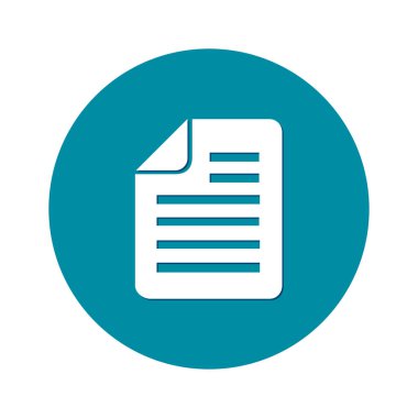 Ok simgesiyle belge. Kağıt ekleyin. Sayfa ekleme.