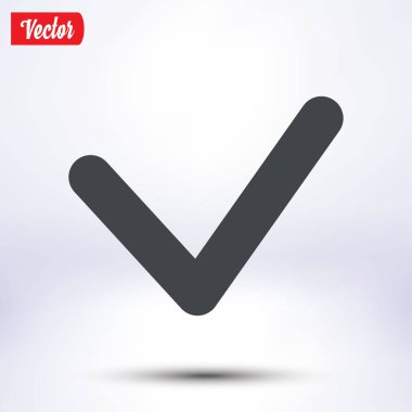 Evet işareti sembolü.