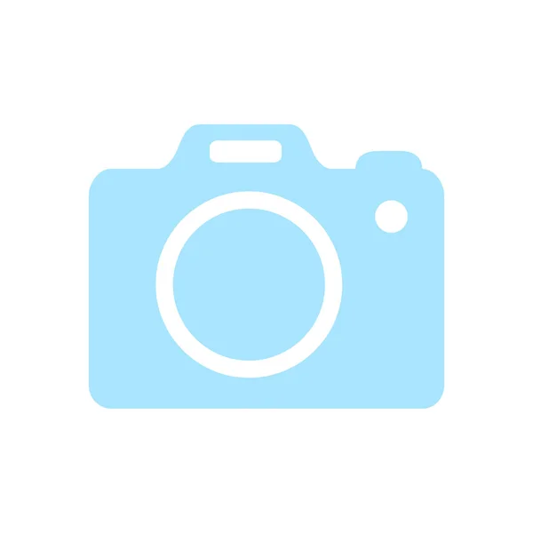 Символ Фотоапарата Піктограма Знака Камери Dslr Цифрова Камера Стиль Плоского — стоковий вектор