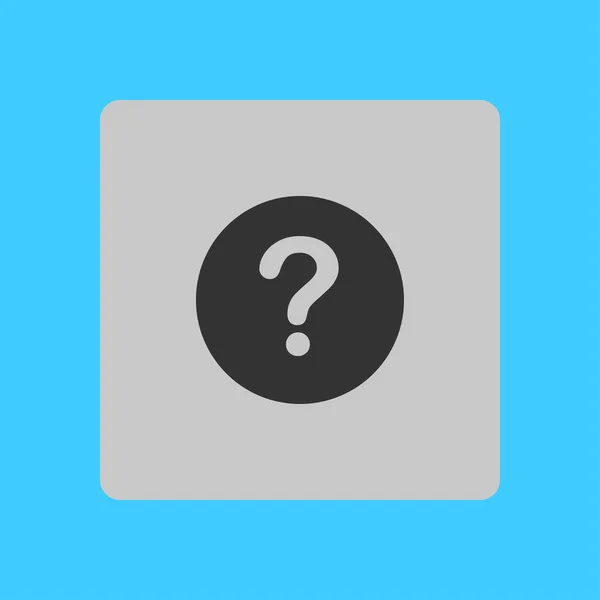 Σύμβολο Εικονίδιο Ερωτηματικού Βοήθεια Σύμβολο Faq Σημάδι Επίπεδη Σχεδίαση Στυλ — Διανυσματικό Αρχείο