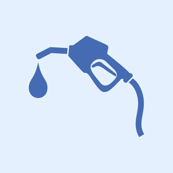 Icono Simple Boquilla Bomba Gasolina Ilustración Del Vector — Archivo Imágenes Vectoriales