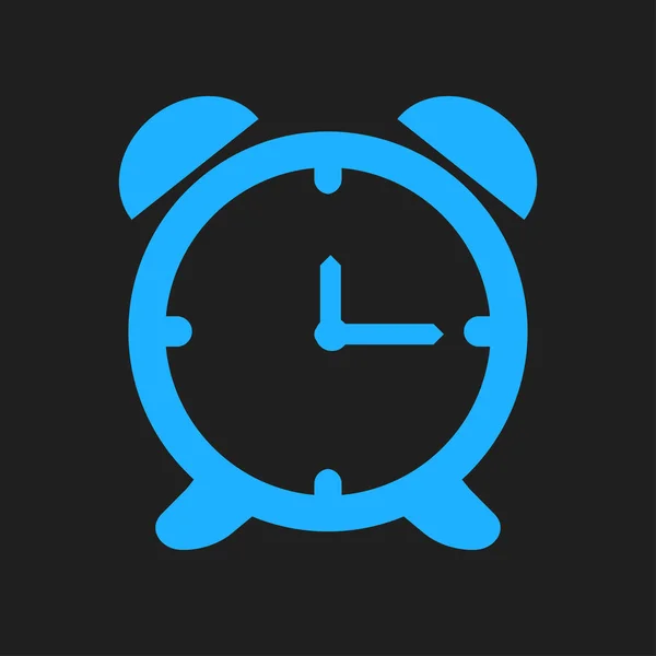 Horaires Ouverture Par Jour Visage Horloge Style Design Plat — Image vectorielle