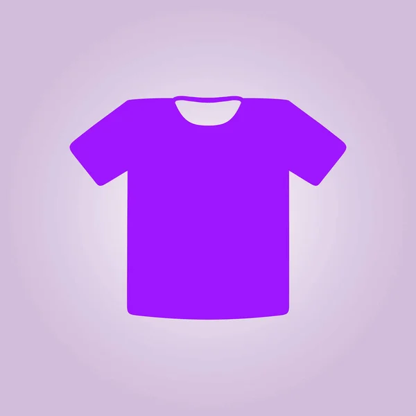恤标志图标 衣服的符号 平面设计风格 — 图库矢量图片