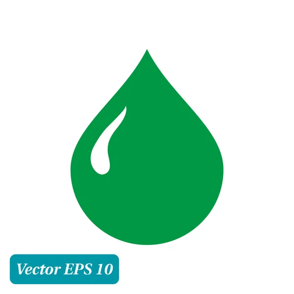 Carácter Aceite Icono Del Petróleo Donación Sangre Estilo Plano — Vector de stock