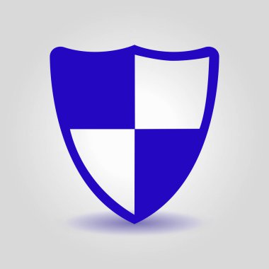 Kalkan kutsal kişilerin resmi. Koruma kavramı. Algılamak ve bilgisayar virüsleri yok etmek için tasarlanmış yazılım.