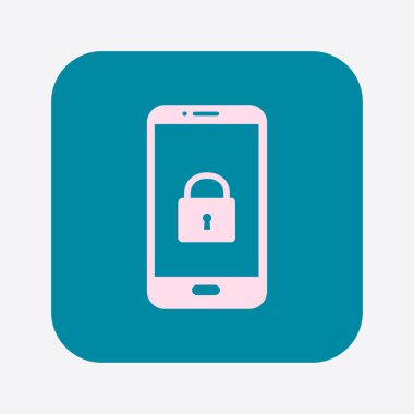 Internet güvenlik kavramı simgesi. Kimlik ve koruma simgesi.