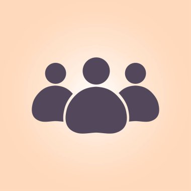 Takım iş simgesi. Ofis çalışanları ve iş takım.