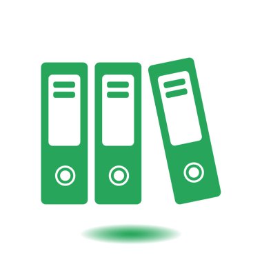 Evrak ve belgeler Office klasörler. Arşiv klasör simgesi. 