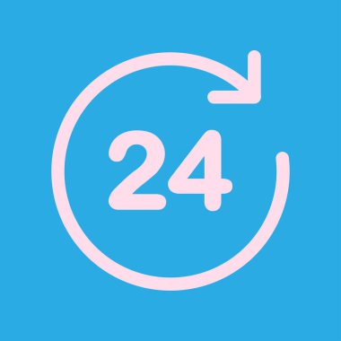 Saat saat etrafında bir gün simgesini açın..