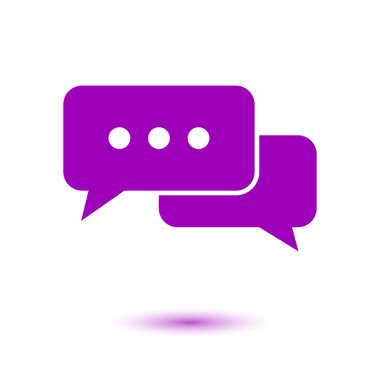 İletişim vektör çizim simgesi. Düz tasarım stili.