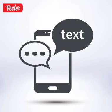 Sohbet işareti simgesi.