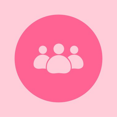 Takım iş simgesi. Ofis çalışanları ve iş takım.