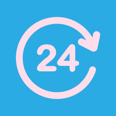 Saat saat etrafında bir gün simgesini açın..