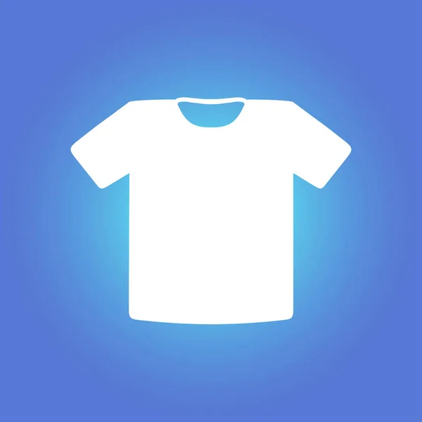 Icono Signo Camiseta Símbolo Ropa Estilo Diseño Plano — Vector de stock