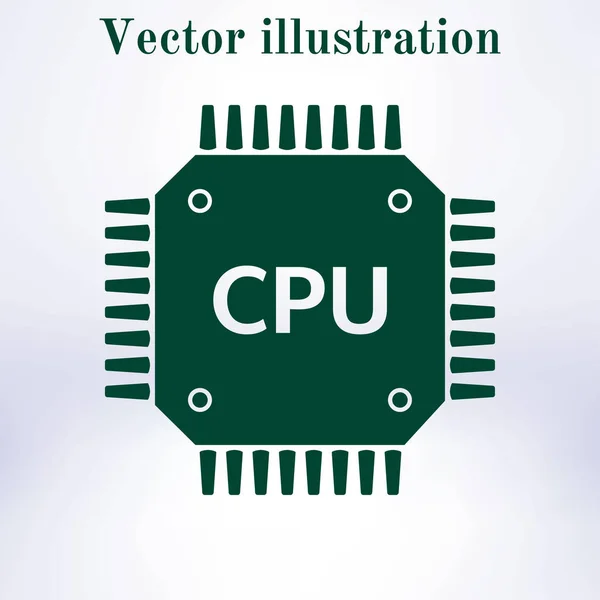 Ícone Placa Circuito Esquema Tecnologia Símbolo Quadrado Estilo Design Plano — Vetor de Stock